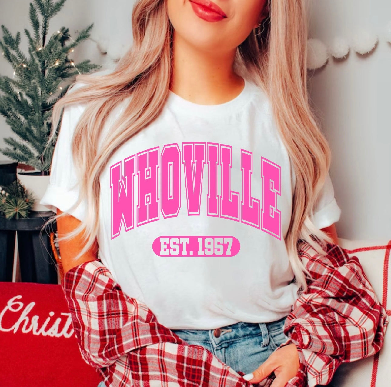 WHOVILLE PINK T-shirt's , Sweatshirts