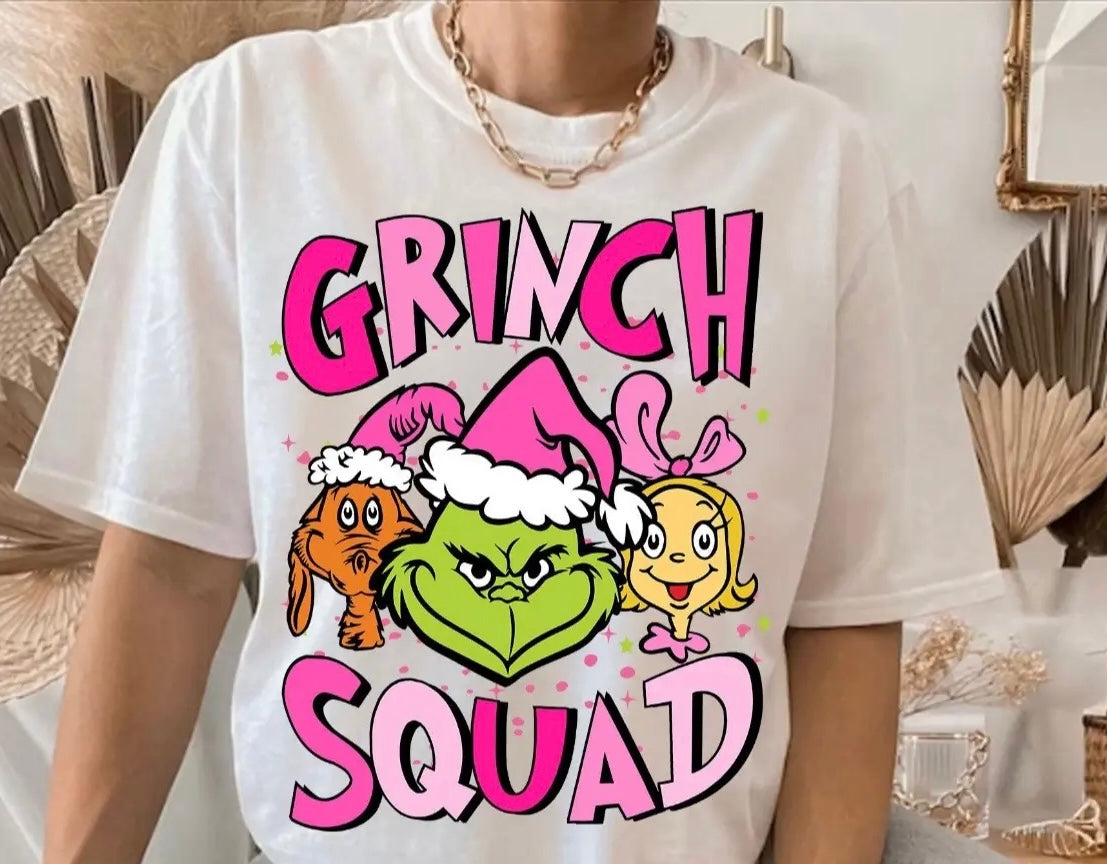 Pink Grinch Squad