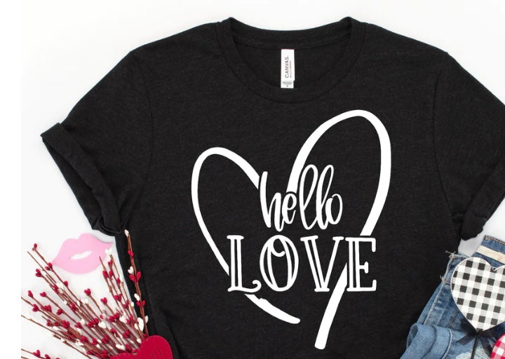 Hello Love Tshirts